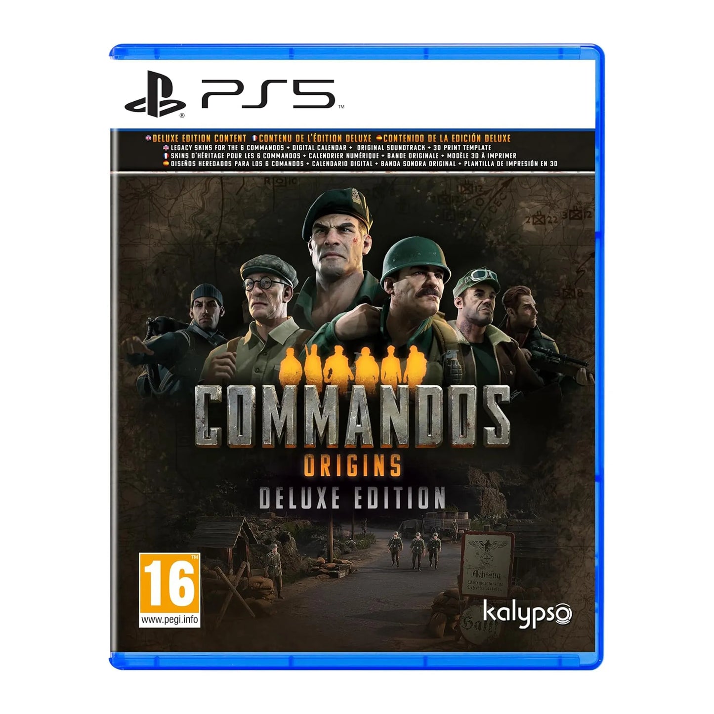 COMMANDOS ORIGINS DELUXE EDITION PS5