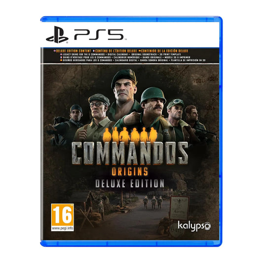 COMMANDOS ORIGINS DELUXE EDITION PS5