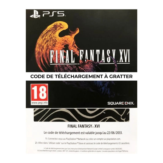 Final Fantasy XVI – Code à gratter (PS5)