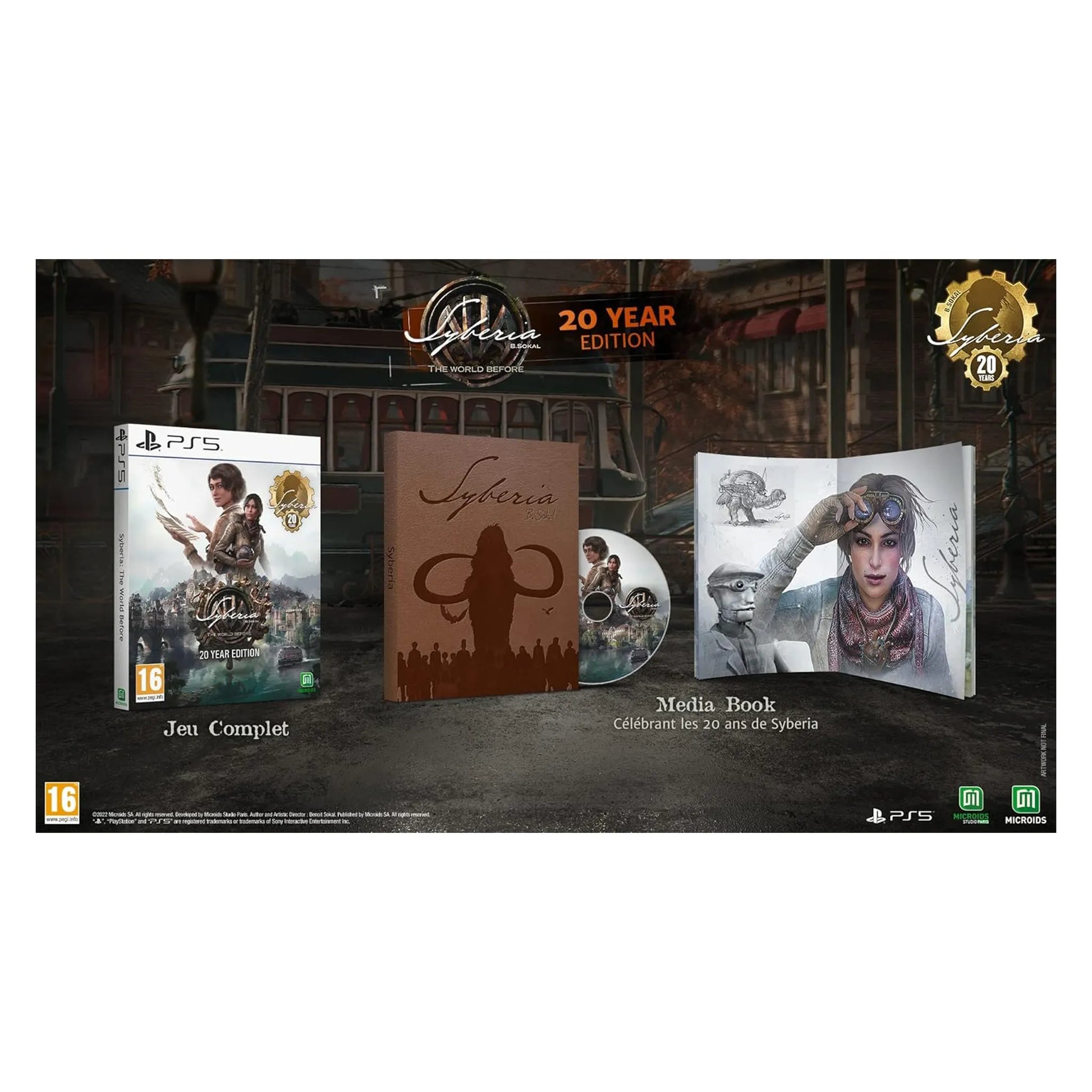 MICROÏDS SYBERIA - THE WORLD BEFORE - 20 YEAR EDITION PS5