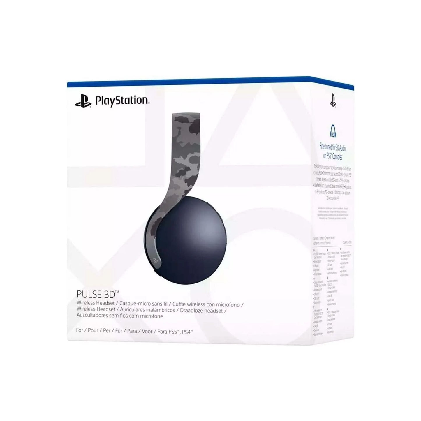 Sony PULSE 3D sans fil gris camouflage