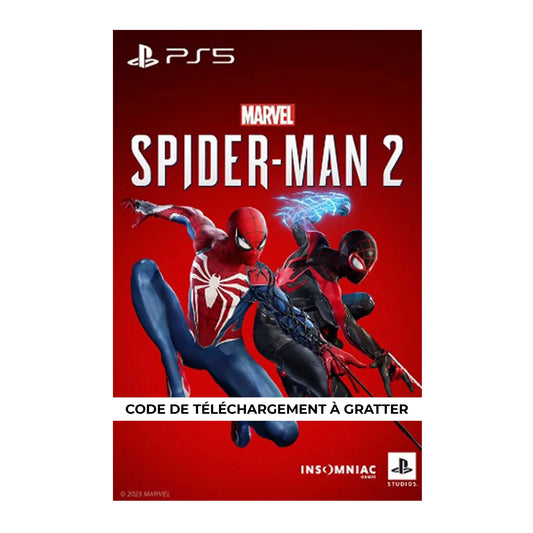 Spider man 2 PS5 Code de téléchargement