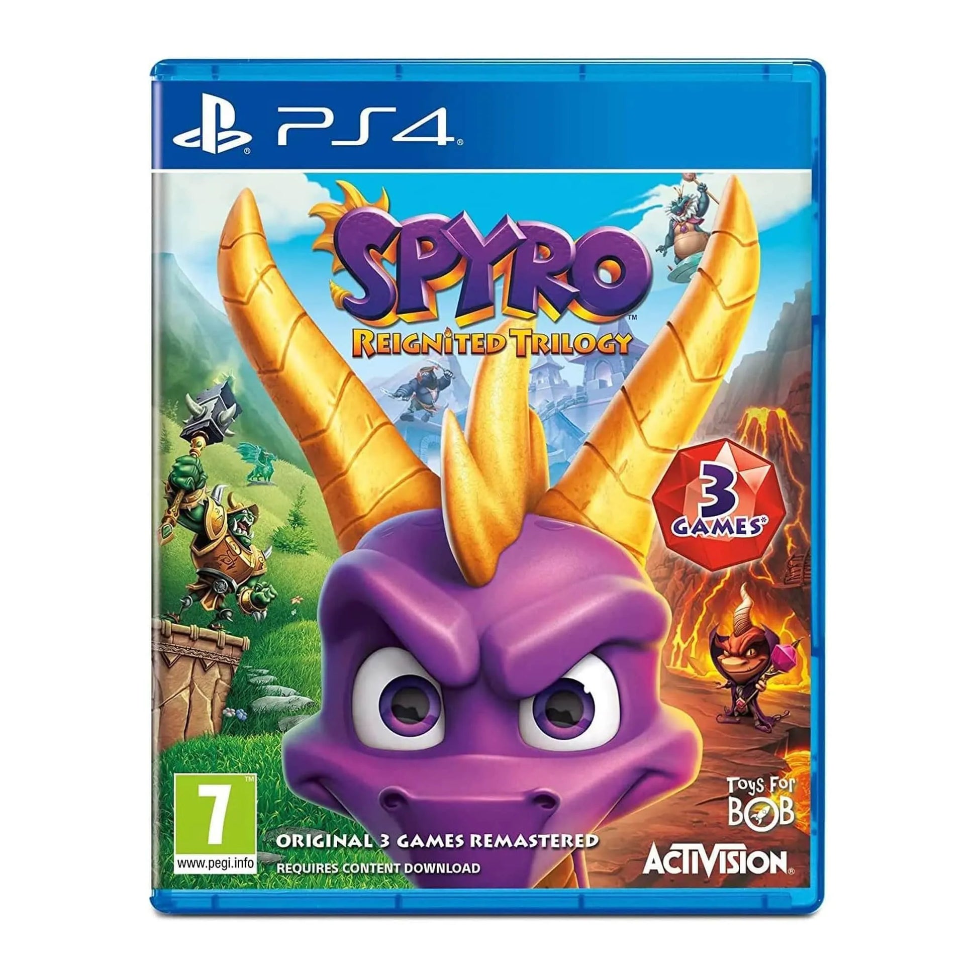 Spyro Reignited Trilogy  (3 Jeux) PS4