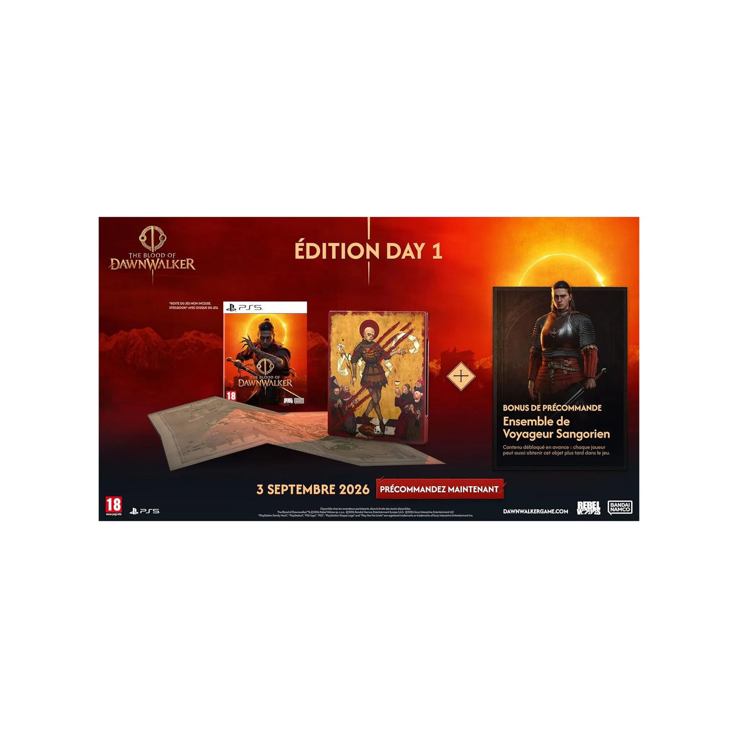 THE BLOOD OF DAWNWALKER DAY 1 EDITION PS5