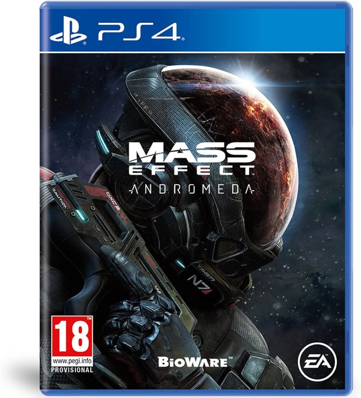 Mass Effect Andromeda PS4 jaquette
