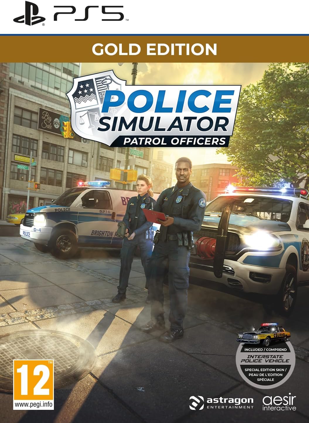 Police Simulator Patrol Officers Gold Edition sur PS5
