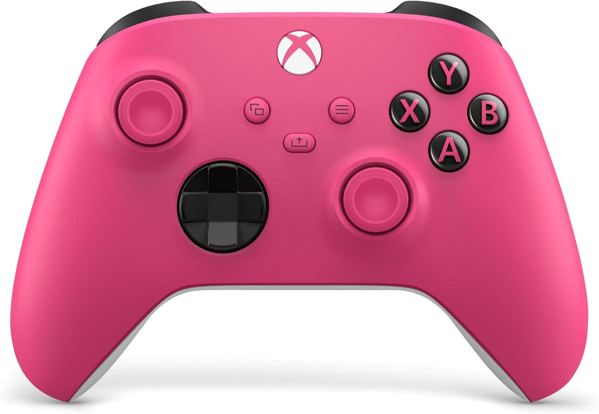 Manette Xbox sans fil Deep Pink rose — vue de face