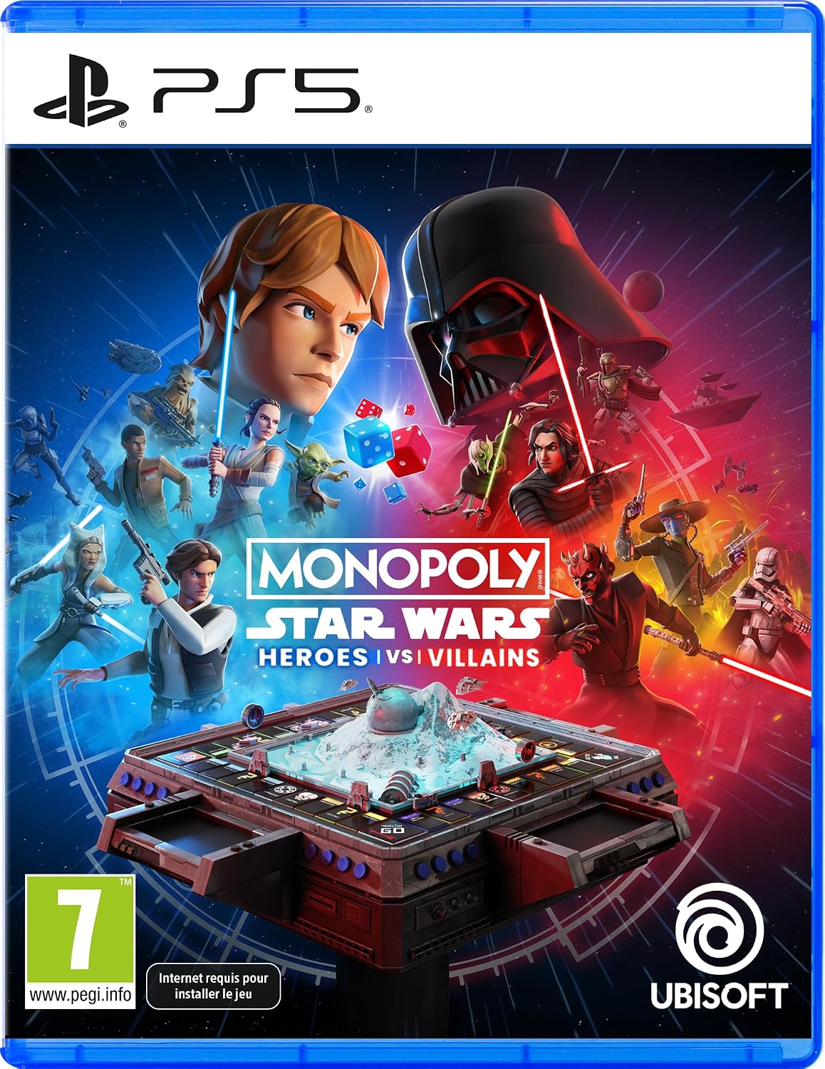 Monopoly Star Wars Heroes vs Villains sur PS5
