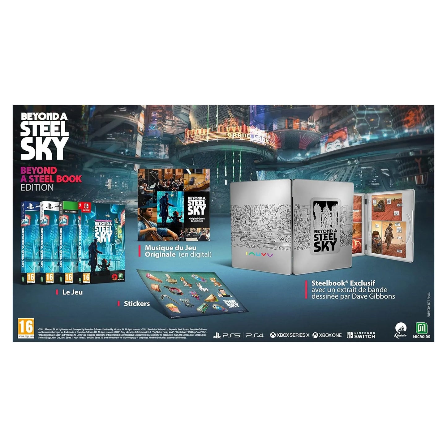 Beyond a Steel Sky - Beyond a Steelbook Edition PS4