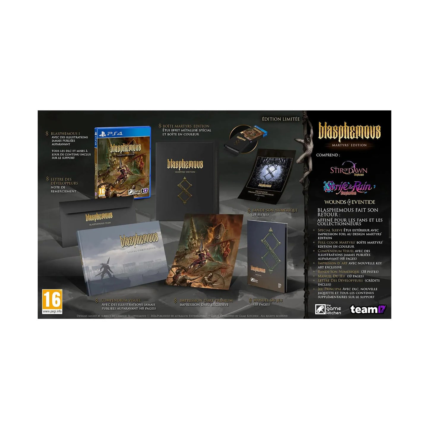 Blasphemous Martyrs' Limited Edition - PS4