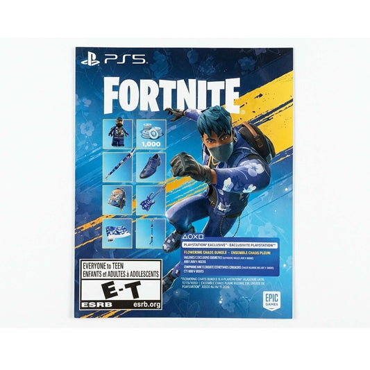 Fortnite Flowering Chaos Bundle PS5
