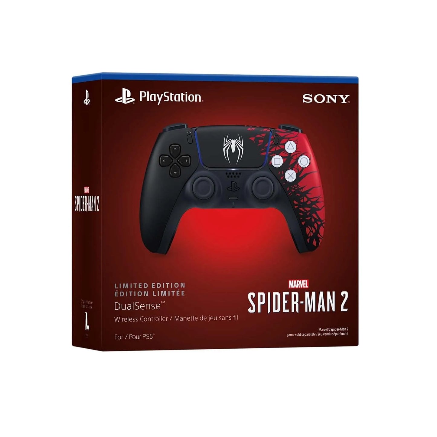 Manette DualSense PS5 Marvel’s Spider-Man 2 Limited Edition