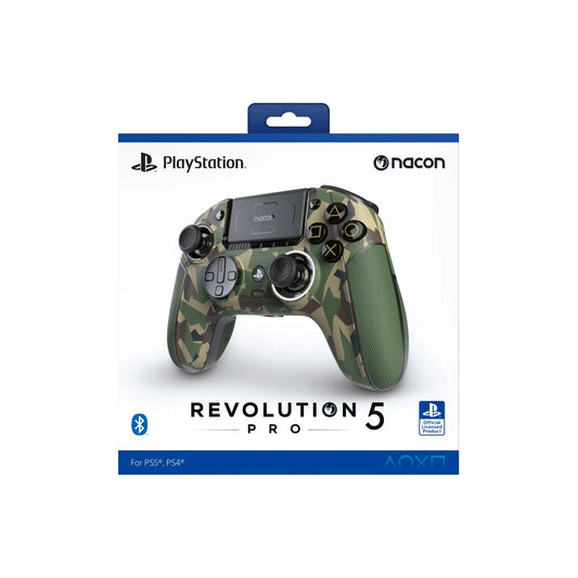 Manette Revolution 5 PRO FOREST Camo PS5