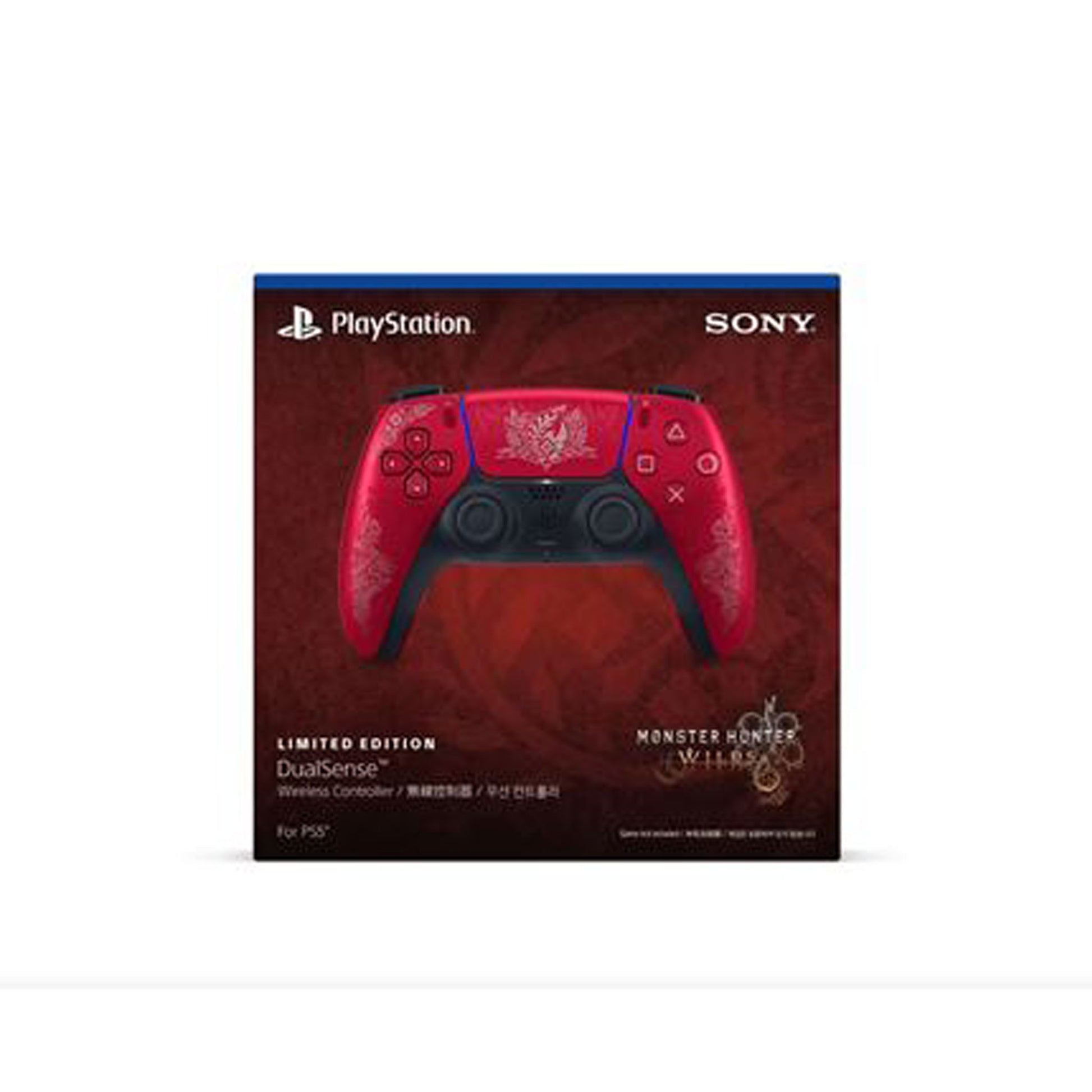 Manette sans fil DualSense Édition limitée Monster Hunter Wilds PS5