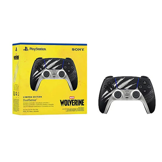 Manette sans fil - Édition limitée Marvel’s Wolverine Adamantium PS5