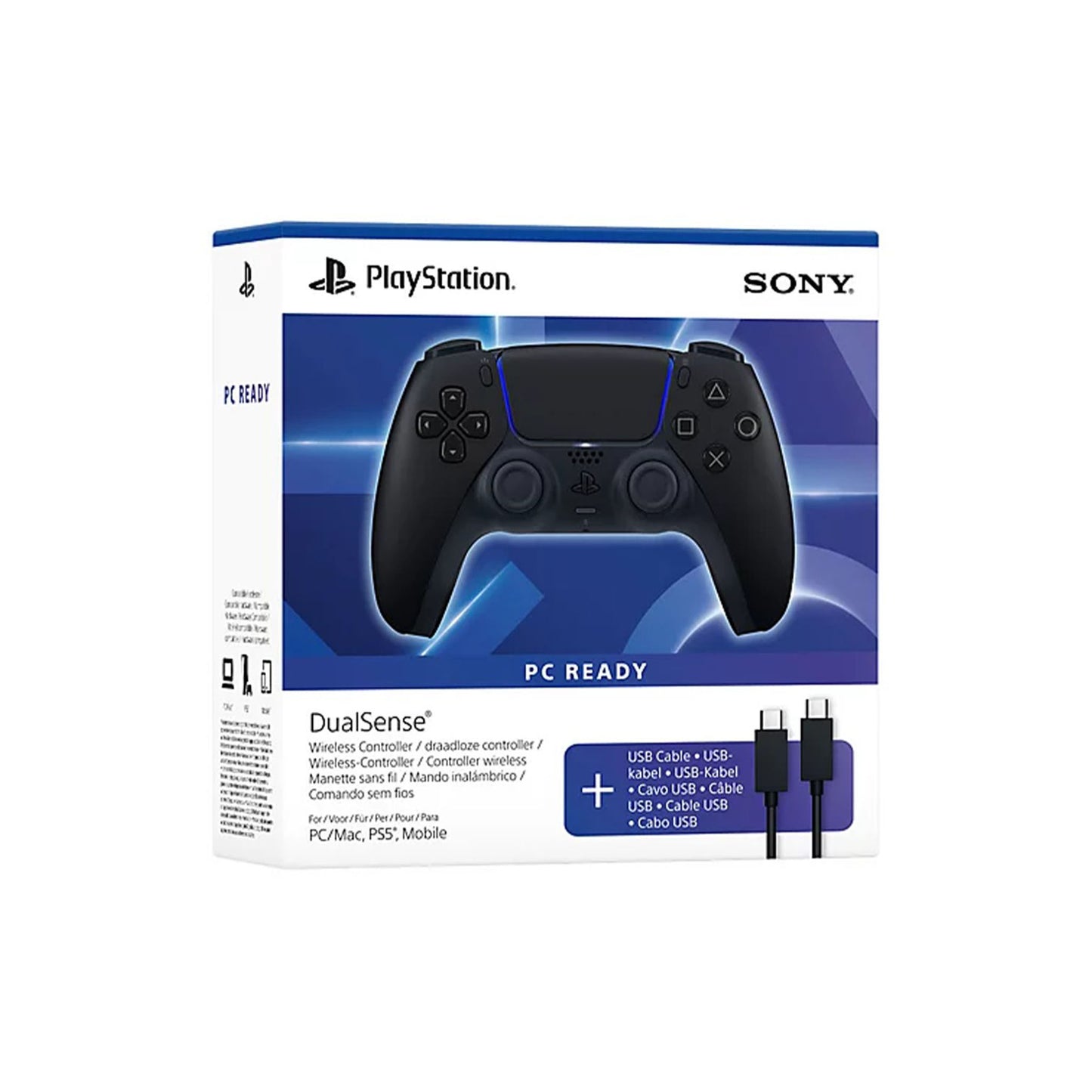Manette sans fil DualSense Midnight Black PC ready