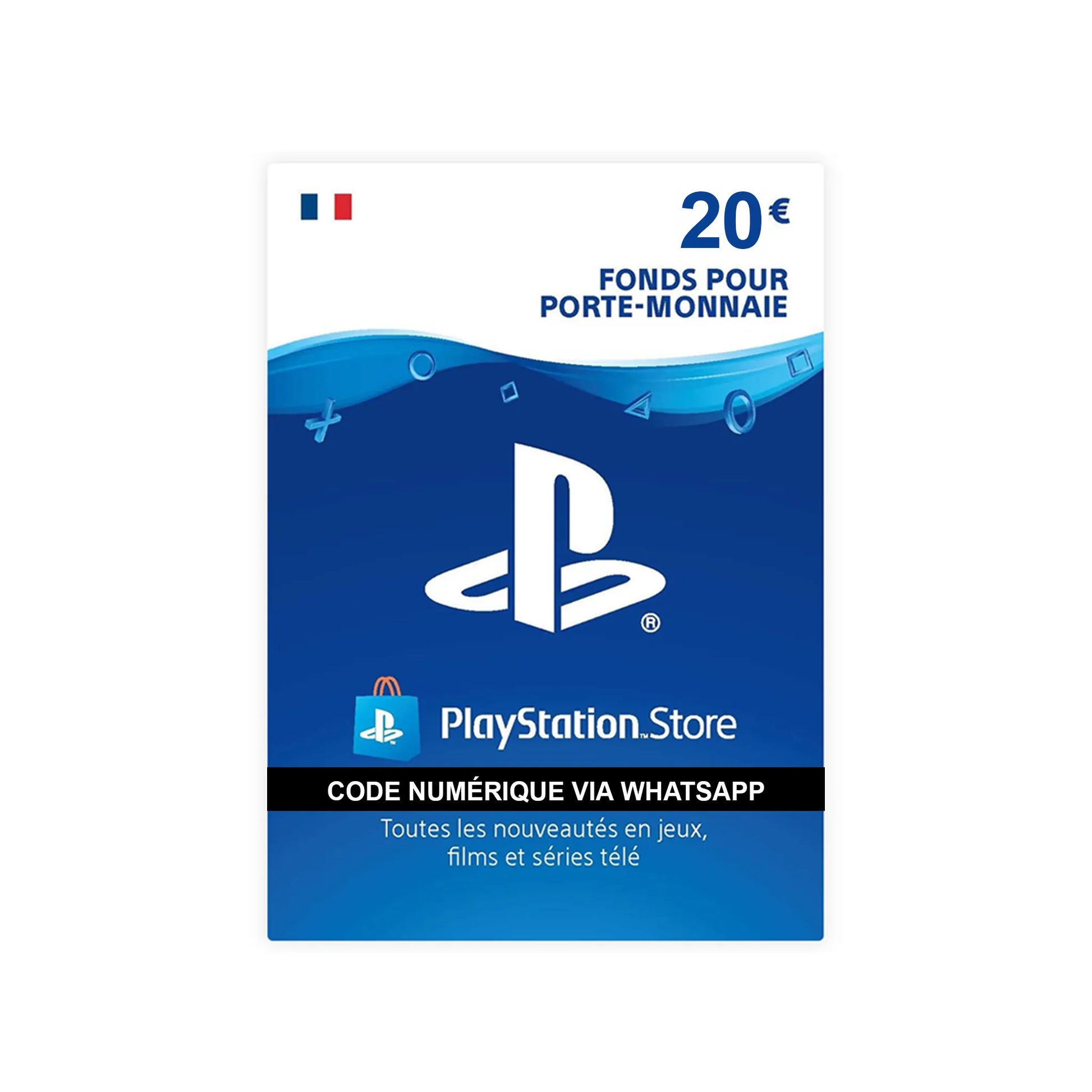 Carte PlayStation Store 20€
