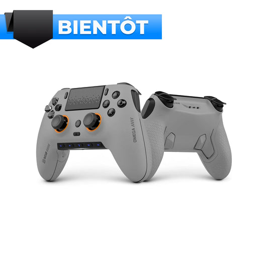 SCUF OMEGA PS5 Manette Performance Sans Fil gris clair