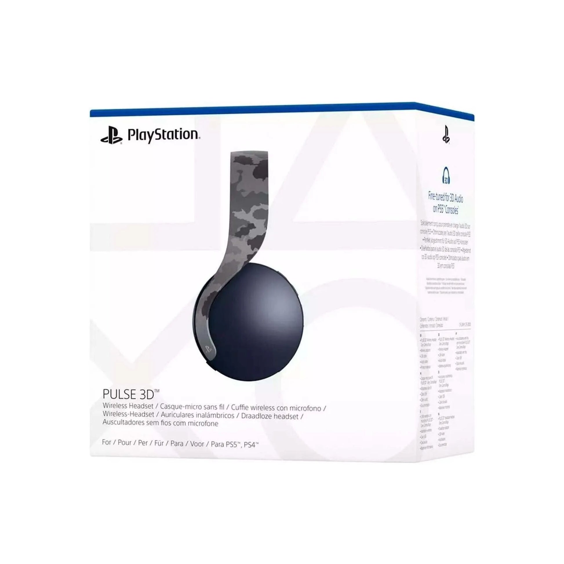 Sony PULSE 3D sans fil gris camouflage
