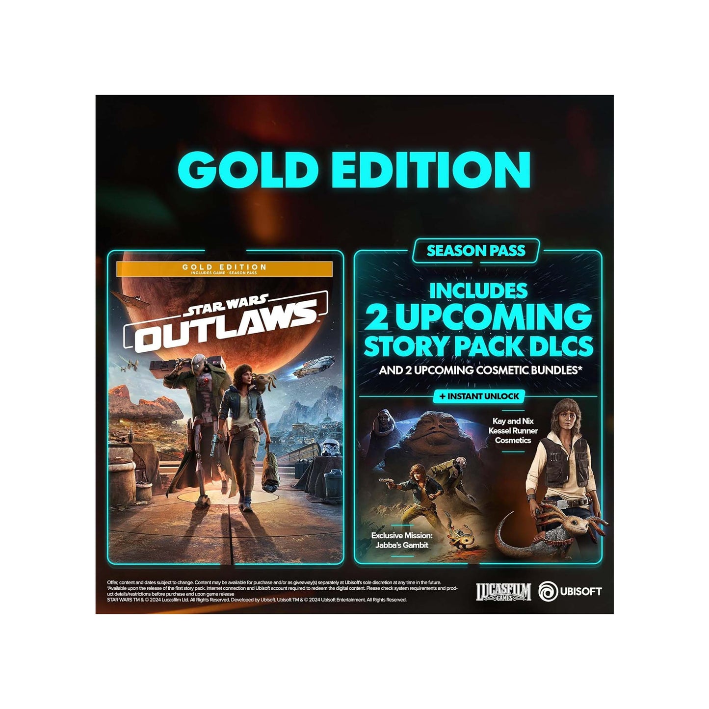 Star Wars Outlaws Gold Edition PS5