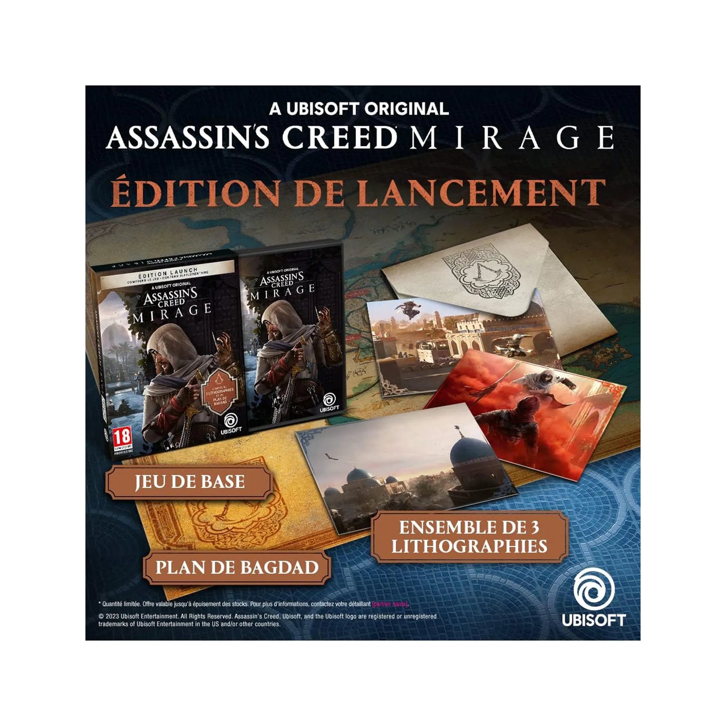 ASSASSIN'S CREED MIRAGE EDITION LAUNCH PS5