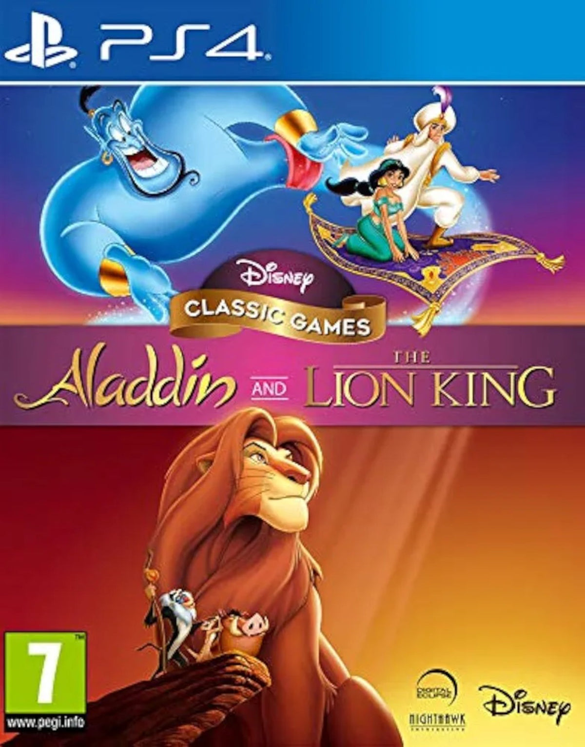 Disney Classic Games Aladdin and The Lion King PS4