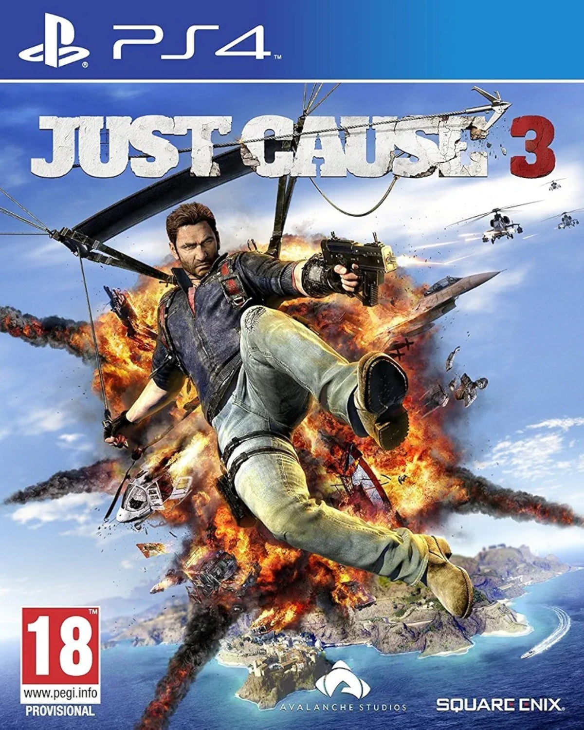 Jaquette Just Cause 3 sur PlayStation 4
