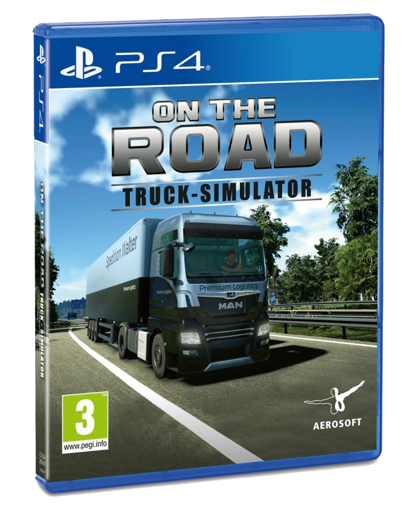 On The Road Truck Simulator PS4 Occasion