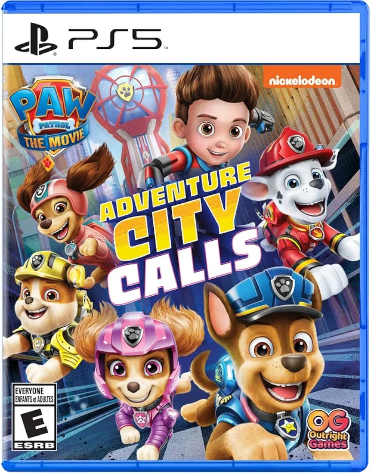 Paw Patrol The Movie Adventure City Calls PS5