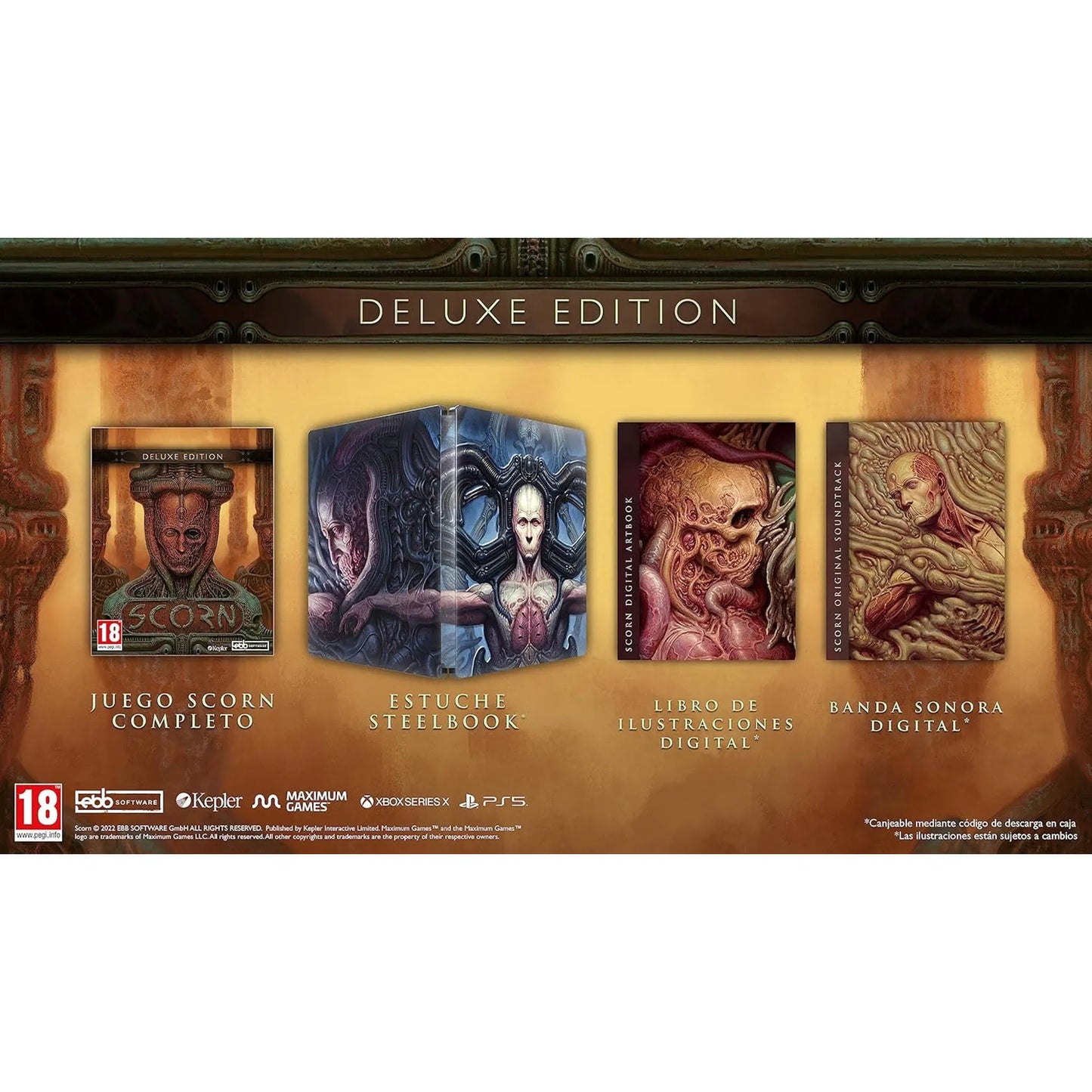 Scorn Deluxe Edition PS5