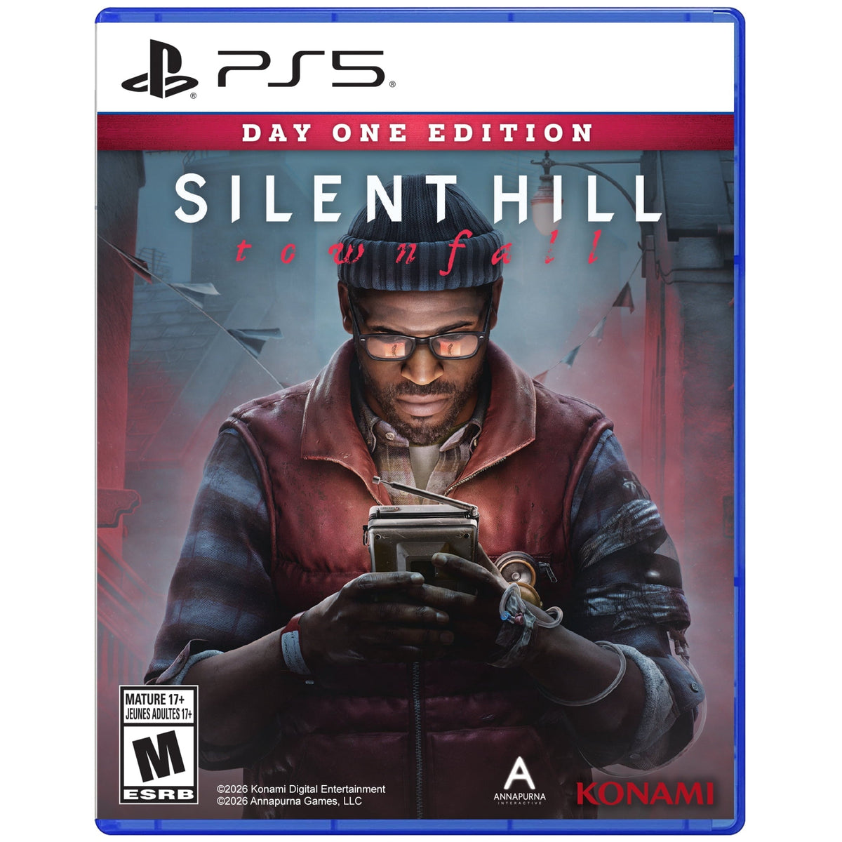 SILENT HILL: Townfall PS5 Day One Edition – jaquette haute résolution