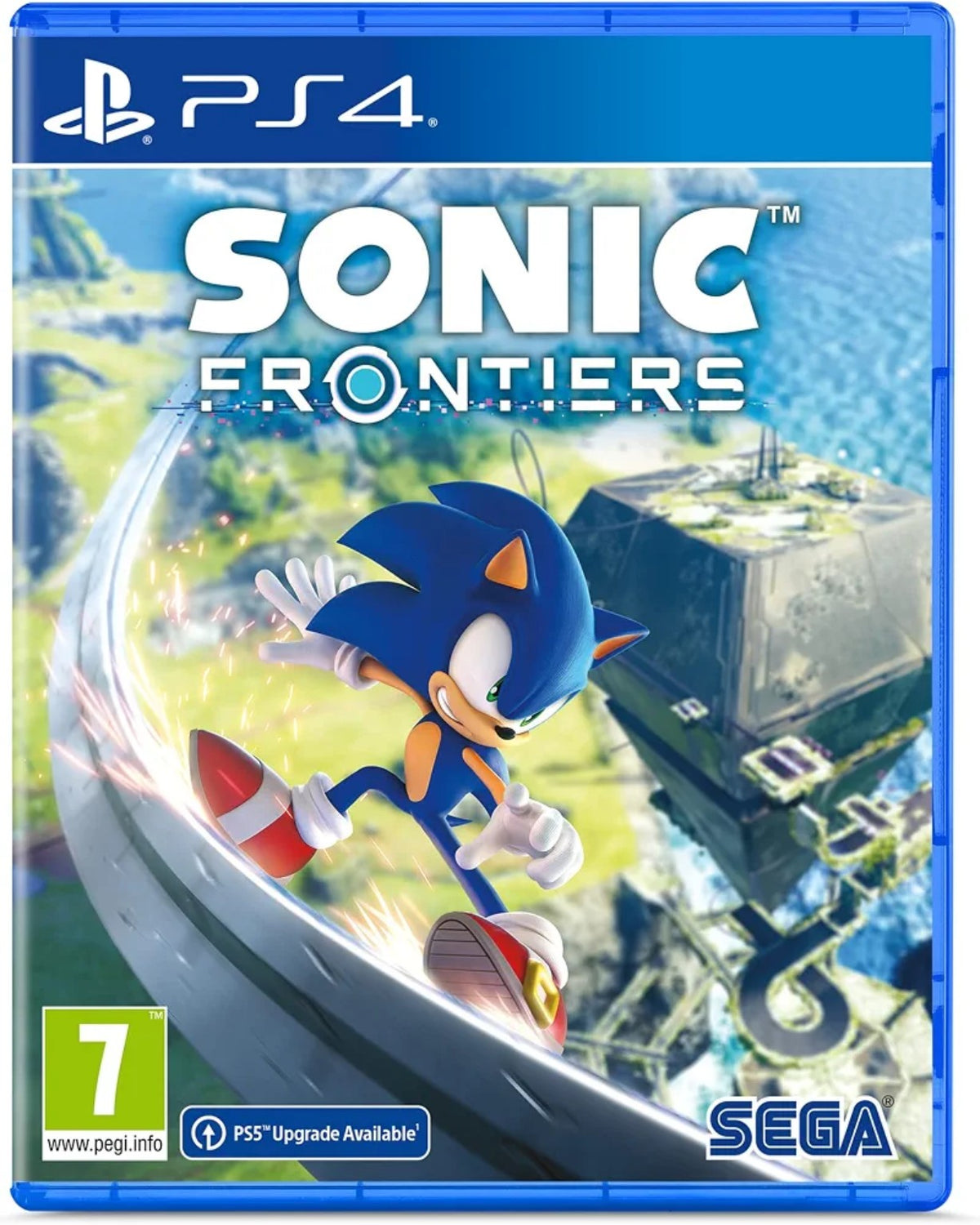 Sonic Frontiers PS4 jaquette