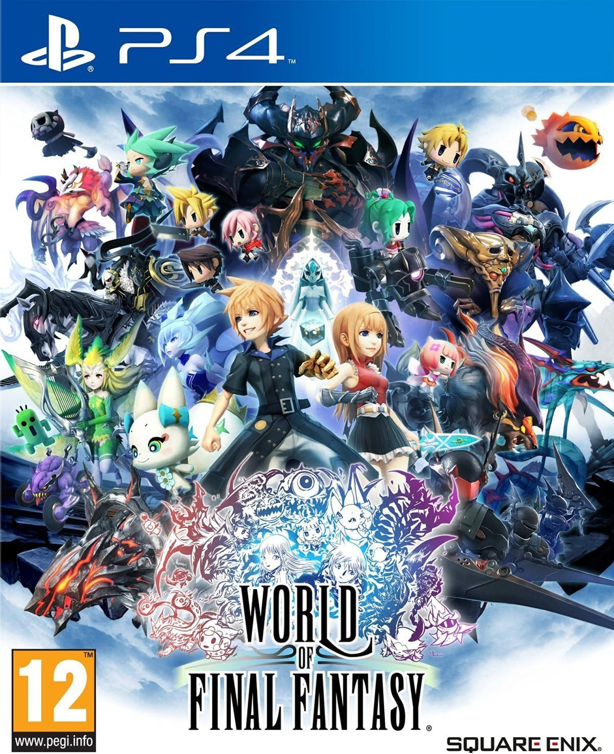 World of Final Fantasy sur PS4